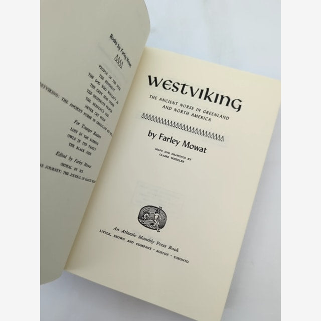 Westviking by Farley Mowat (Hardcover, 1965) by Farley Mowat — photo 4