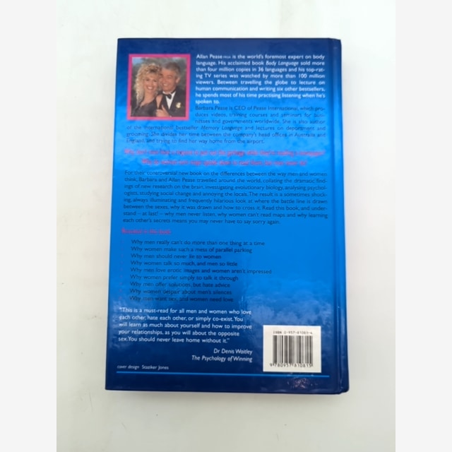 Why Men Don't Listen Women Can't Read Maps by Allan & Barbara Pease SIGNED — photo 6