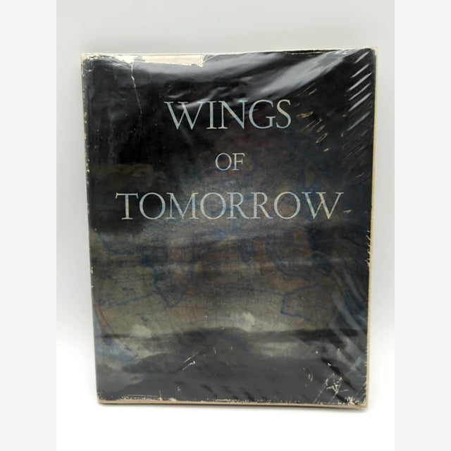 Wings of Tomorrow by Clive Turnball (Hardcover, 1945) 1st Ed Signed, Aviation by Clive Turnball book cover