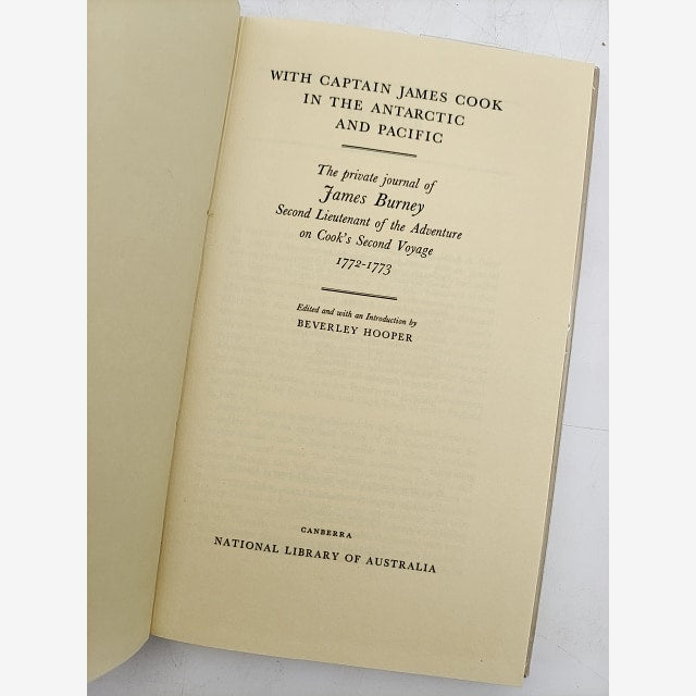 With Captain James Cook In The Antarctic And Pacific: The Private Journal Of Jam by James Burney — photo 4