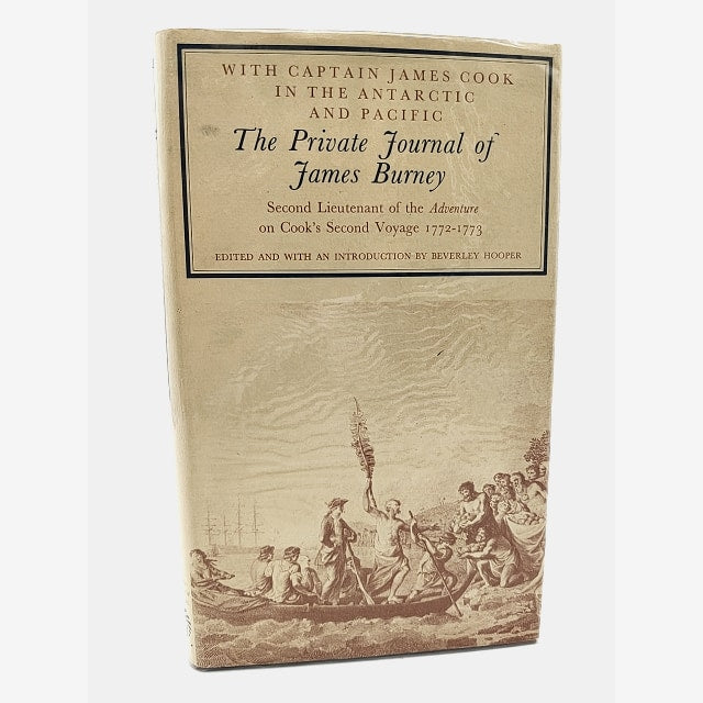 With Captain James Cook In The Antarctic And Pacific: The Private Journal Of Jam by James Burney book cover