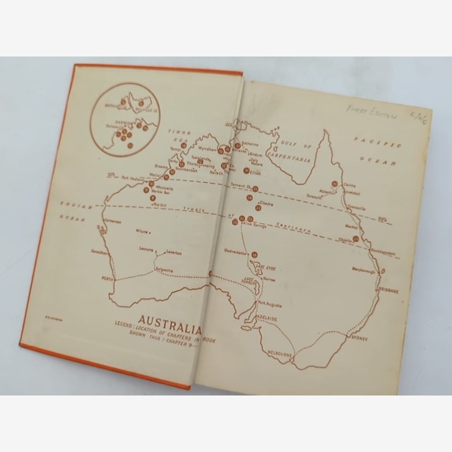 With the Sun on my Back by John K Ewers (Cloth, 1953) 1st Edition Australian by John K Ewers — photo 4