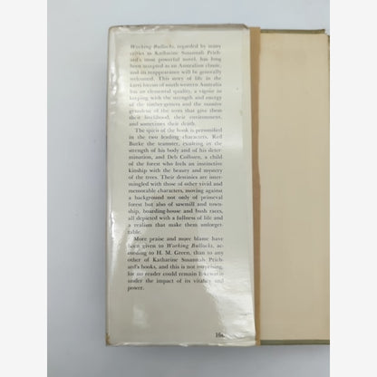 Working Bullocks by Katherine Susannah Prichard (Hardcover, 1956) by Katherine Susannah Prichard — photo 2