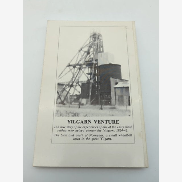 Yilgarn Venture by Alan Cameron (Paperback, 1986) 1st Ed, Signed, Aboriginal by Alan Cameron book cover