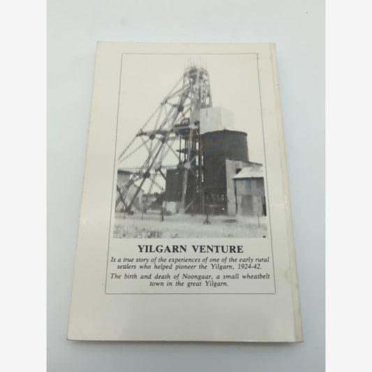 Yilgarn Venture by Alan Cameron (Paperback, 1986) 1st Ed, Signed, Aboriginal by Alan Cameron book cover