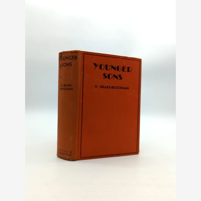 Younger Sons by H Drake-Brockman (Cloth, 1937) History by H Drake-Brockman book cover