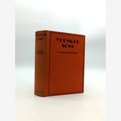 Younger Sons by H Drake-Brockman (Cloth, 1937) History by H Drake-Brockman book cover